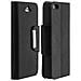 Custodia Portafoglio Stile Vintage Per Apple Iphone Se, 5 E 5s - Nera - Foto miniatura 1