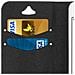 Custodia Portafoglio Stile Vintage Per Apple Iphone Se, 5 E 5s - Nera - Foto miniatura 4