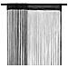 2 Pz Tende A Fili 100x250 Cm Nere - Foto miniatura 1