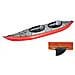 Canoa Gonfiabile Swing 2 Rosso Con Pinna 043911-r (5c/11c) + 2 Pagaie Touring-2 Div. In 2 Parti + Pompa - Foto miniatura 1