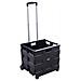 Cassetta Pieghevole Portatile 42x40x38 Cm Nero Trolleygp - Foto miniatura 1