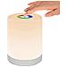 Led Night Light Intelligente Comodino Lampada Touch Control Dimmerabili Usb Ricaricabile Portatile Cambiamento Di Colore Rgb Per I Bambini Camera Da Letto Camping (bianco Caldo)  - Foto miniatura 1