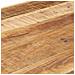 Tavolo Da Pranzo 200x100x75cm In Legno Massello Di Mango Grezzo - Foto miniatura 6