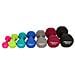 Prkned05k Set Di Pesi Per Manubri, 2 Pezzi, 5 Kg, Grigio, Neoprene - Foto miniatura 3