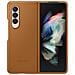 Custodia Leather Cover Ef-vf926laegww Per Galaxy Z Fold 3 2021 Marrone - Foto miniatura 1