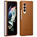 Custodia Leather Cover Ef-vf926laegww Per Galaxy Z Fold 3 2021 Marrone - Foto miniatura 6