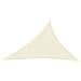Vela Parasole 160 g / m² Crema 3x4x5 m in HDPE - Foto miniatura 1