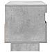 Mobile Porta TV con Luci LED Grigio Cemento 80x35x40 cm - Foto miniatura 9