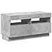 Mobile Porta TV con Luci LED Grigio Cemento 80x35x40 cm - Foto miniatura 11