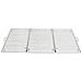 Griglia Per Torta Pieghevole 46 X 32 Cm In Acciaio Inox Argento - Foto miniatura 1