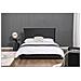 Chester Letto 160x200 In Ecopelle Nere - Foto miniatura 9