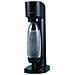 Gasatore Gaia con Nuovo Cilindro Gas CO2 CQC a Incastro Rapido e Bottiglia in PET da 1 Litro Lavabile in Lavastoviglie Colore Nero - Foto miniatura 2