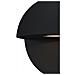 Lampada Da Parete Moderna Da Esterno Alluminio Nero Luce Led 7,4w Ip54 - Foto miniatura 2