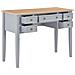 Lusso Casadino -  Scrivania Grigia 109,5x45x77,5 Cm In Legno - Foto miniatura 1
