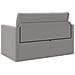 Divano Letto Floor 2-in-1 Grigio Nuvola 124x71x78 cm Tessuto - Foto miniatura 8