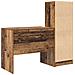 Scrivania con Storage Legno Antico Legno Ingegnerizzato - Foto miniatura 8