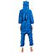 Pigiama Da Donna Tuta Kigurumi Onesie Costume Sonic Blu 175-185 Xl - Foto miniatura 3
