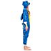 Pigiama Da Donna Tuta Kigurumi Onesie Costume Sonic Blu 175-185 Xl - Foto miniatura 5