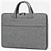 Elegante Borsa Per Laptop In Pelle Pu Grigio Scuro - Impermeabile, Antiurto E Leggera  15,6 Pollici - Foto miniatura 3
