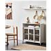 Credenza Espositiva In Vetro Crabtree 86 Cm Bianco - Foto miniatura 1