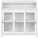 Credenza Espositiva In Vetro Crabtree 86 Cm Bianco - Foto miniatura 3