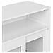 Credenza Espositiva In Vetro Crabtree 86 Cm Bianco - Foto miniatura 5