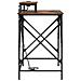 Scrivania Rovere fumo 100 x 50 x 86.5 cm Legno multistrato - Foto miniatura 6