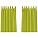 Tende con tende 2 pcs Mela verde 175x140cm Poliestere - Foto miniatura 1