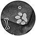 115x95 cm Letto per cani impermeabile Silver Bones - Foto miniatura 6