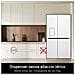 InstaView GMK961PY5E Frigorifero 4 porte | Classe E, 646L | Wi-Fi, Dispenser acqua senza allaccio, Door & Linear Cooling | Prime Silver - Foto miniatura 9