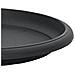 Vassoio Rotondo per Fiori 6 pcs Nero Ø 19 x 2 cm Plastica - Foto miniatura 9