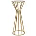 Portavaso Stick Glam A Gabbia In Ferro Oro 40x40x101 Cm - Foto miniatura 1