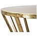Portavaso Stick Glam A Gabbia In Ferro Oro 40x40x101 Cm - Foto miniatura 2