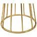 Portavaso Stick Glam A Gabbia In Ferro Oro 40x40x101 Cm - Foto miniatura 5