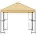 Gazebo 3 x 3 m Crema Poliestere e Acciaio 190 gsm - Foto miniatura 3