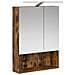 Set di Armadi da Bagno 5 pcs Rovere Fumo 50 x 14,5 x 70 cm - Foto miniatura 7
