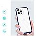 Custodia Trasparente 3 In 1 Per Iphone 13 Pro Max Con Cornice, Blu Gelato - Foto miniatura 2