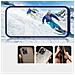 Custodia Trasparente 3 In 1 Per Iphone 13 Pro Max Con Cornice, Blu Gelato - Foto miniatura 3