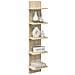 Scaffale da parete 2 pz Rovere Sonoma 22 x 15 x 100 cm - Foto miniatura 3