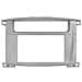 Adattatore autoradio 03483 Mascherina con foro 2 DIN Grigio metallizzato Land Cruiser - Foto miniatura 1