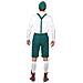 Costume Da Bavarese Verde Per Uomo Large - Foto miniatura 2