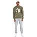 Felpe Mlb Team Logo Crew Neck New York Yankees Abbigliamento Uomo Xss - Foto miniatura 2