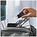 Caricabatterie Usb 1a Carica Sicura Cavo Usb Tipo C 1.2m Nero - Foto miniatura 2