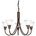 Elstead Emily 5lt Chandelier Copper - Foto miniatura 5
