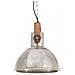 Lampada A Sospensione Industriale 25 W Argento Rotonda 30cm E27 - Foto miniatura 10