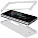 Custodia Silicone Cover Ef-pf926twegww Per Galaxy Z Fold 3 2021 Bianco - Foto miniatura 3