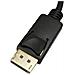 133431 Cavo DisplayPort a DVI 0,2m M / F- Nero - Foto miniatura 3