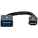 L6LUC021-CS-R USB C USB A Male connector Female connector Nero cavo USB - Foto miniatura 2