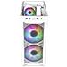 Cooler Master Case Haf500 Mid-tower E-atx Argb Side Panel, White - Foto miniatura 1