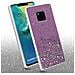 Cadorabo Custodia Compatibile Con Huawei Mate 20 Pro In Viola Con Glitter - Coperchio Protettivo In Silicone Tpu Flessibile Con Glitter Scintillanti - Foto miniatura 3